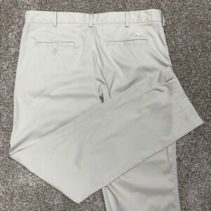Nike Golf Dri-FIT Men's Beige Performance Tech Pants 36x34